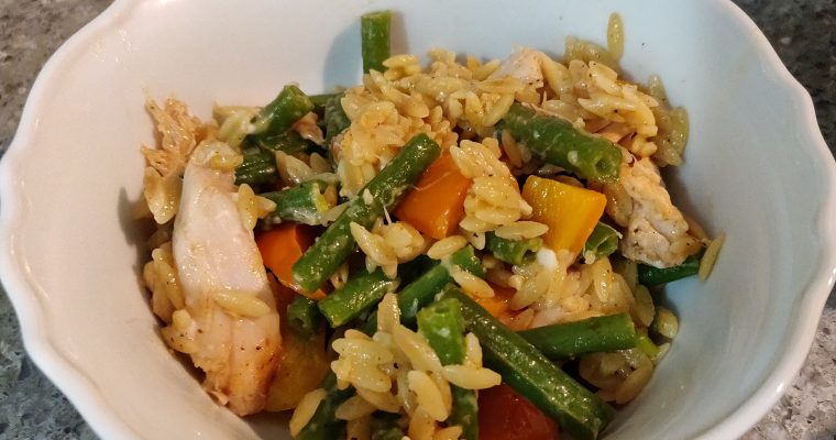 Orzo With Chicken And Vegetables