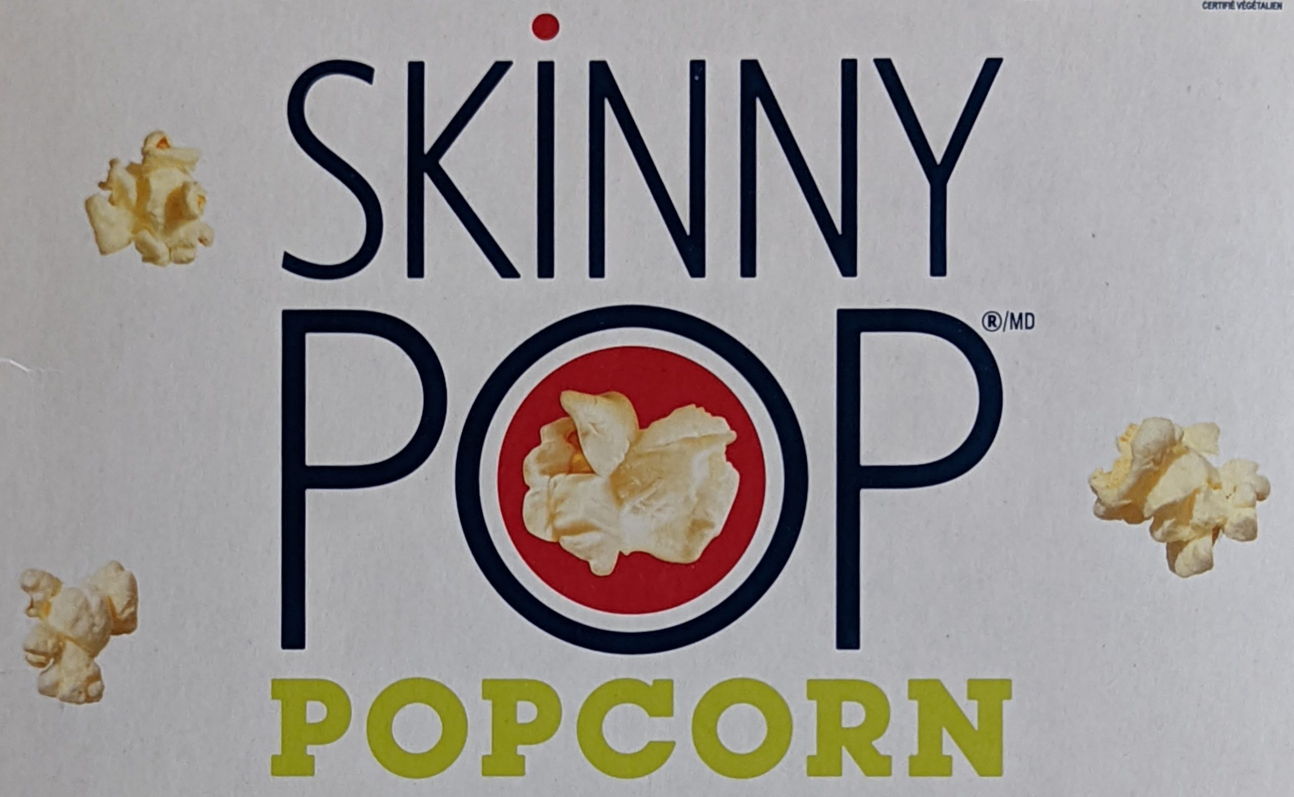 Skinny Pop Butter Flavour Microwave Popcorn