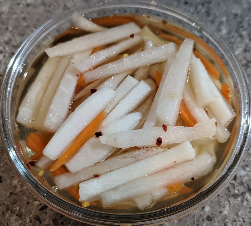 Pickled Daikon Radish and Carrots YUMMY 4 UR TUMMY
