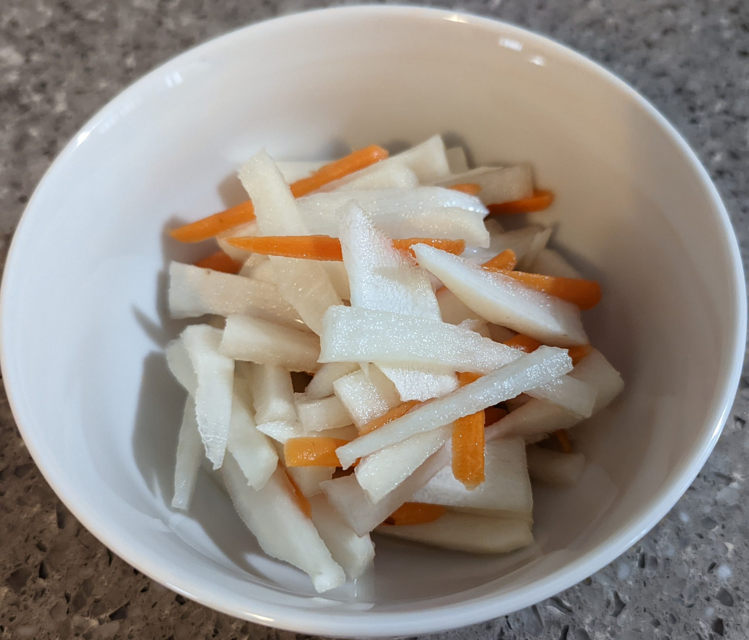 Pickled Daikon Radish and Carrots YUMMY 4 UR TUMMY